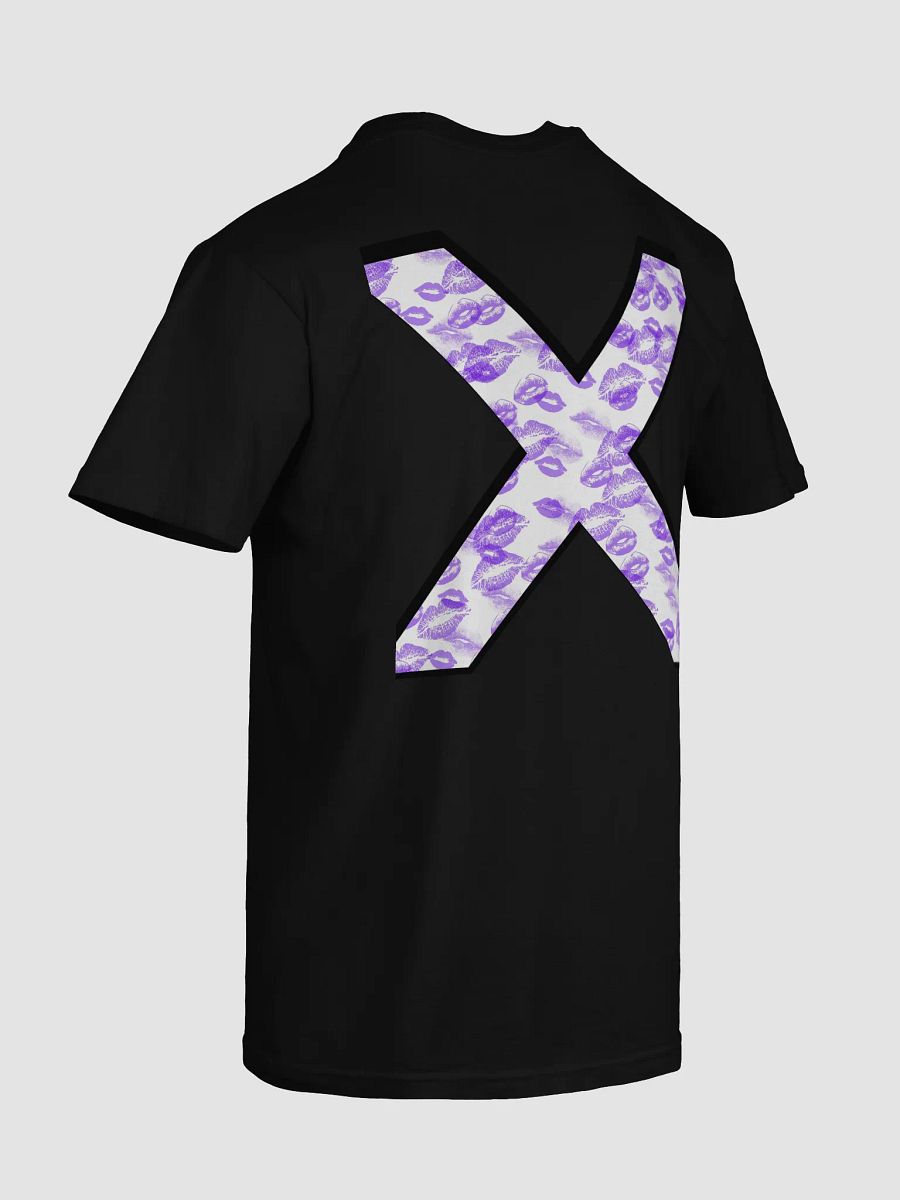 White X Purple Lipstick Kisses Shirt product image (99)