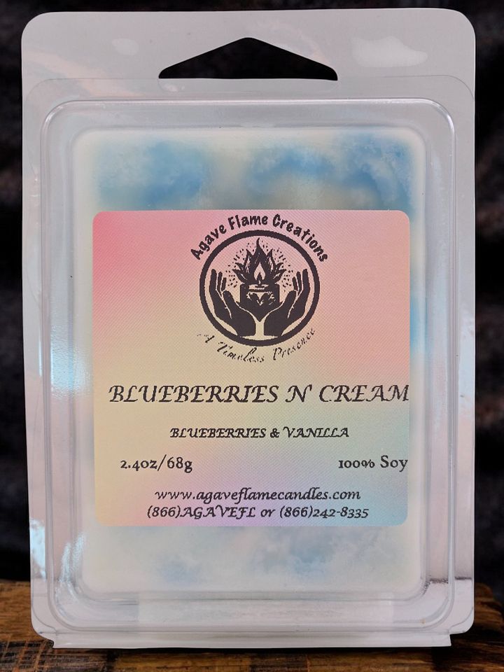 Blueberries N' Cream Wax Melt product image (1)