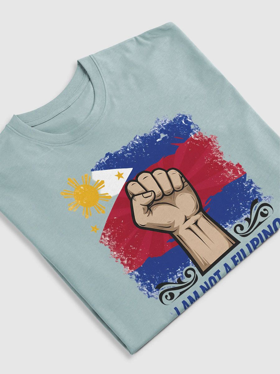 Proud Filipino Fist T-Shirt - Patriotic Philippines Heritage Tee product image (22)