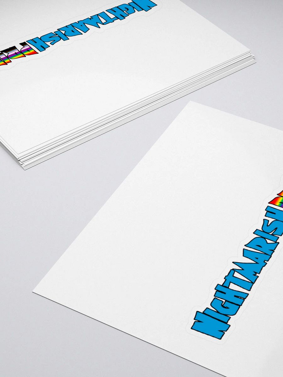 NightmarishPride Logo Sticker product image (4)