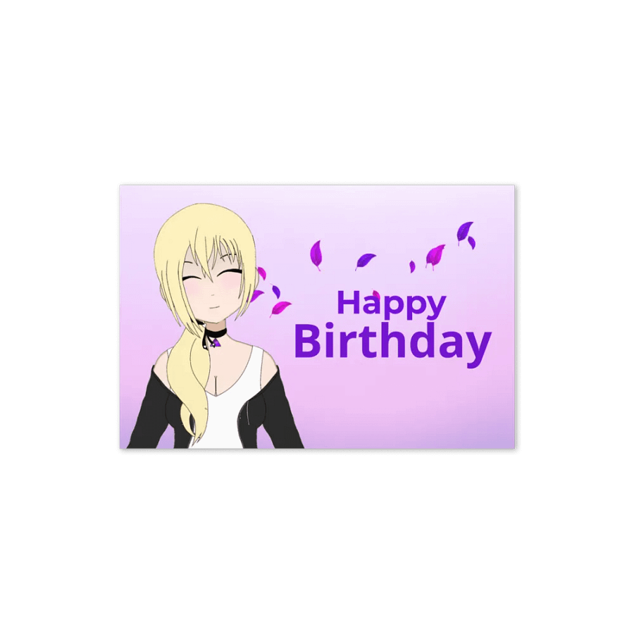 Blissful Birthday Wishes Card product image (4)