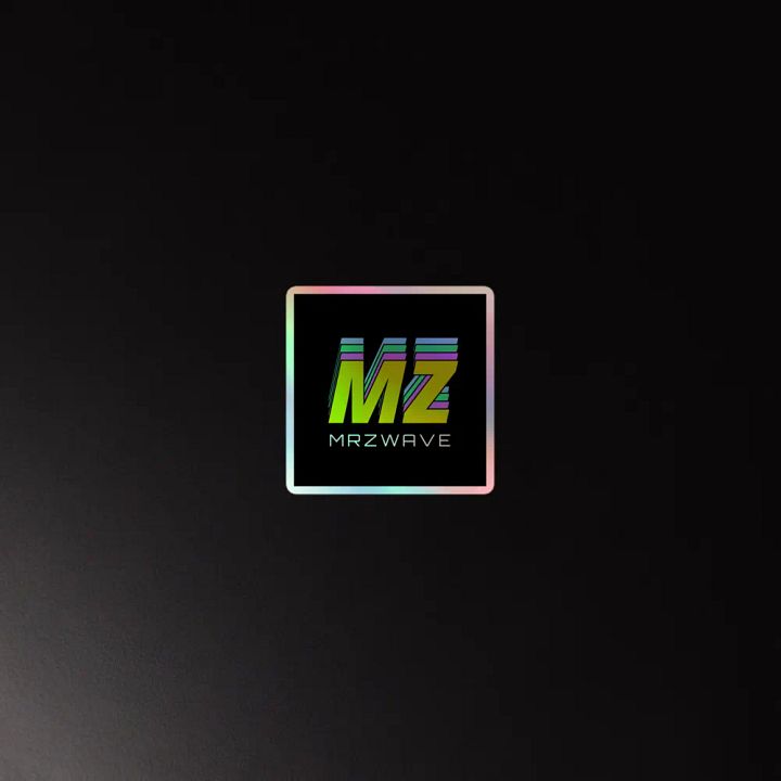 MRZ Wave Holographic Sticker Set product image (2)