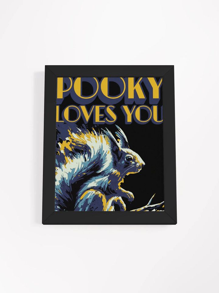 Pooky Loves You Framed Poster product image (1)