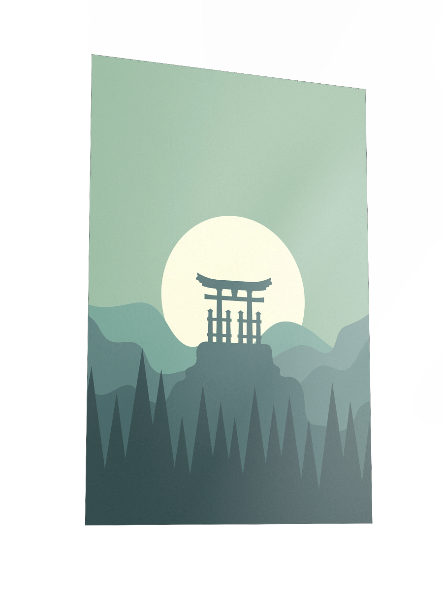 Ethereal Torii Gate Poster product image (4)