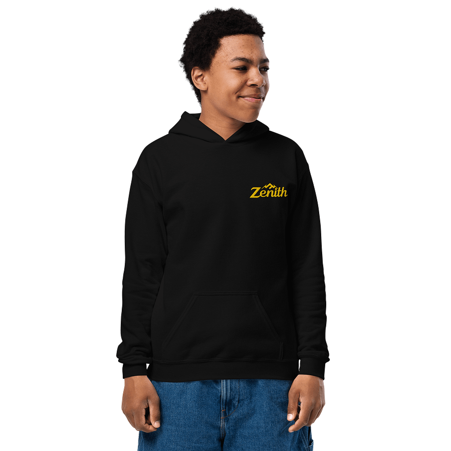 Zenith Youth Heavy Blend Hoodie - Stylish Comfort for Active Kids product image (1)