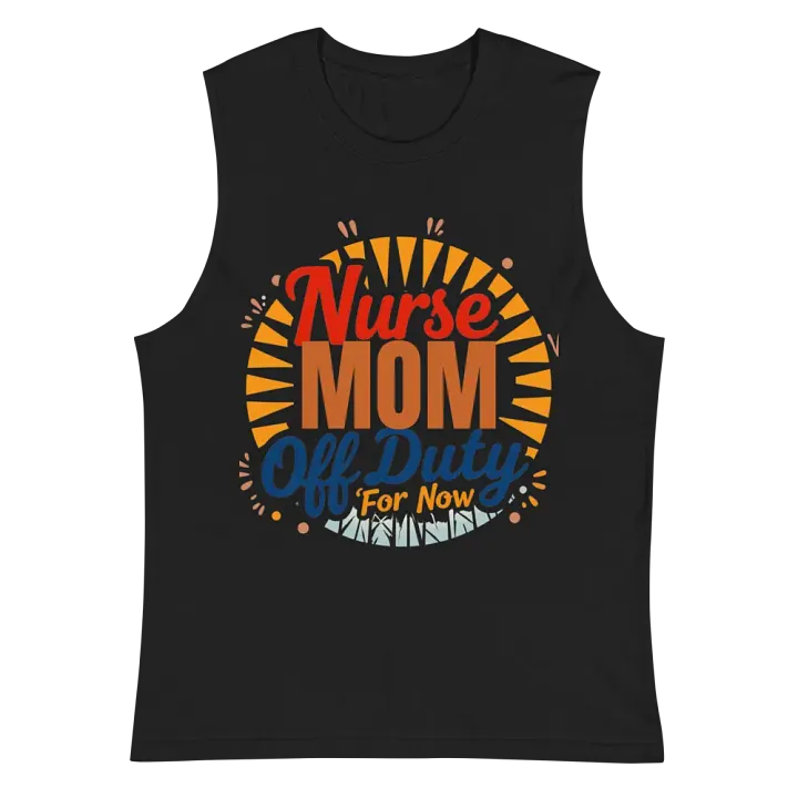 Radiant Nurse MOM Muscle Tank product image (3)