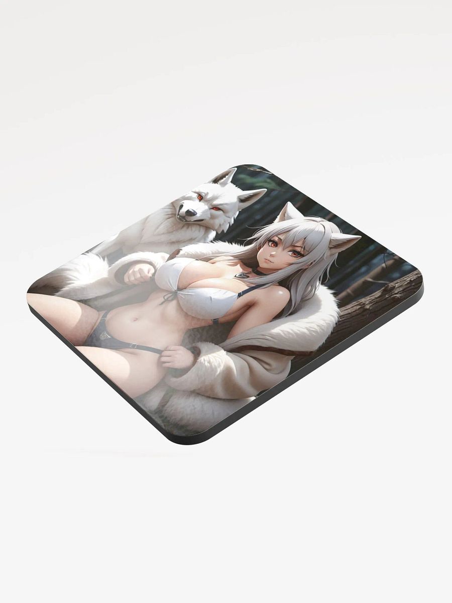 Foxy Elegance Cork Coaster product image (3)