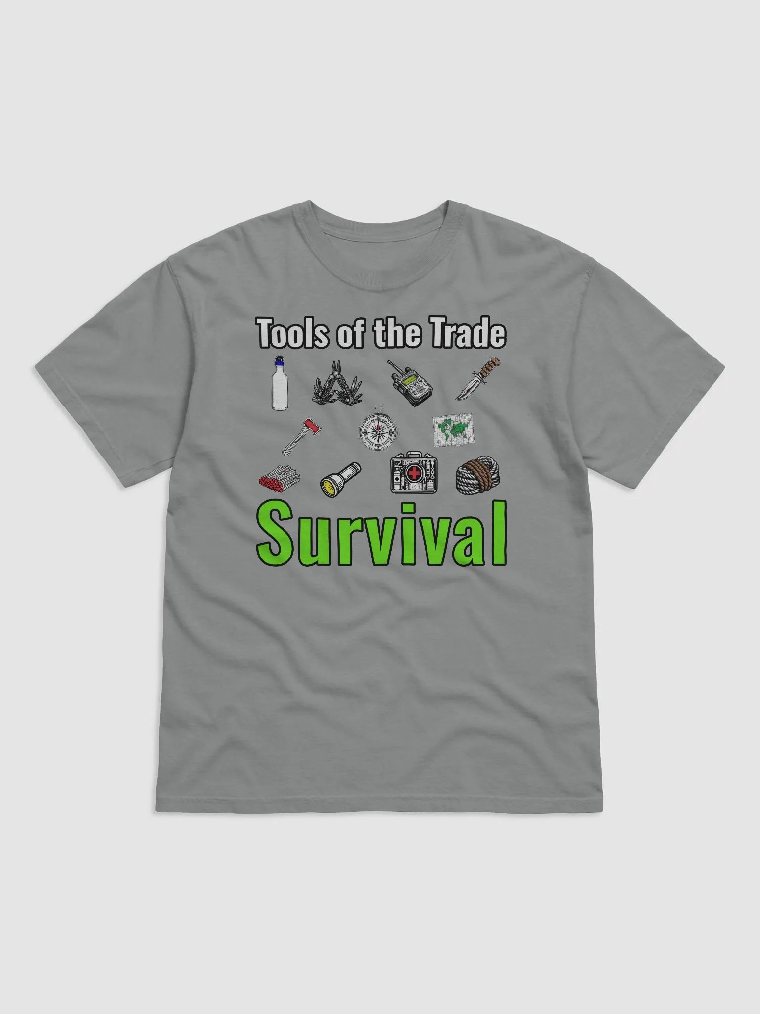 Survival Essentials Graphic T-Shirt product image (2)