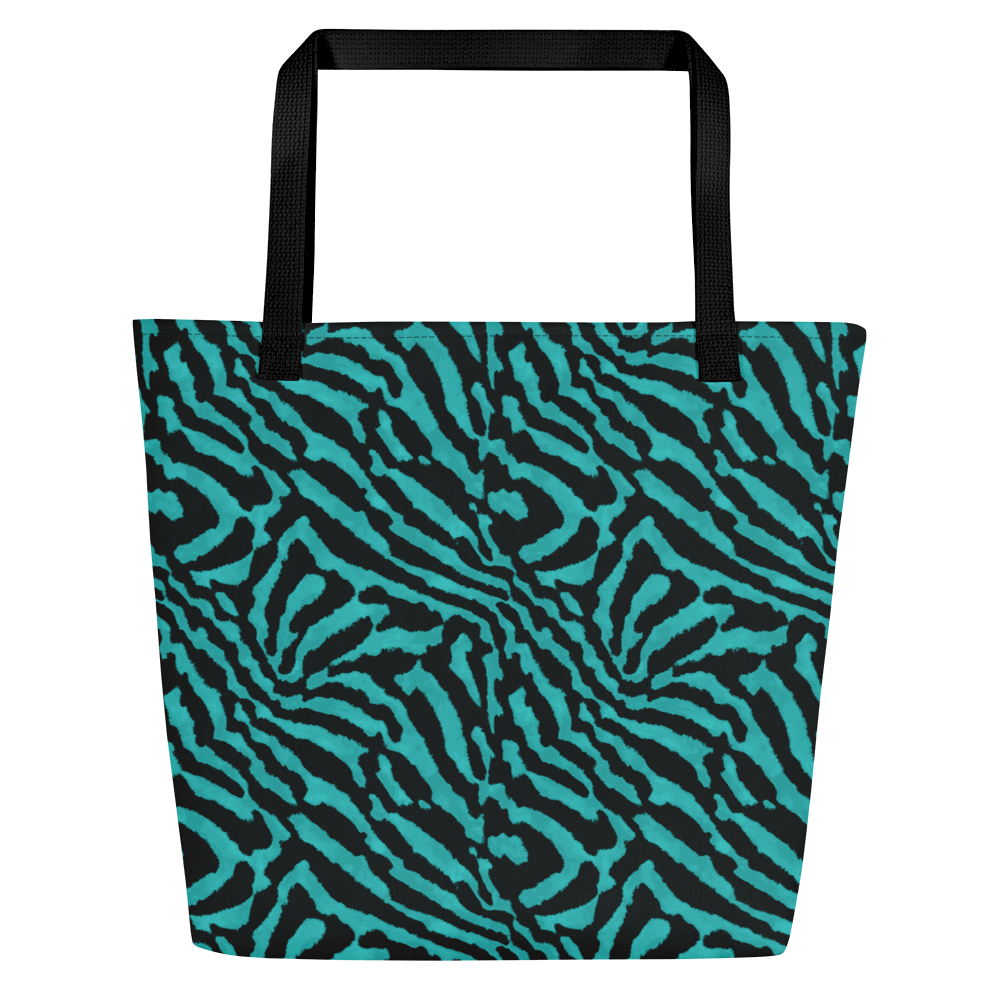 Teal Zebra Bag product image (3)