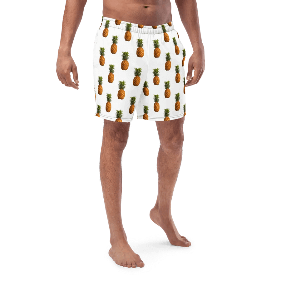Piña Paradise Pineapple Swim Trunks product image (3)