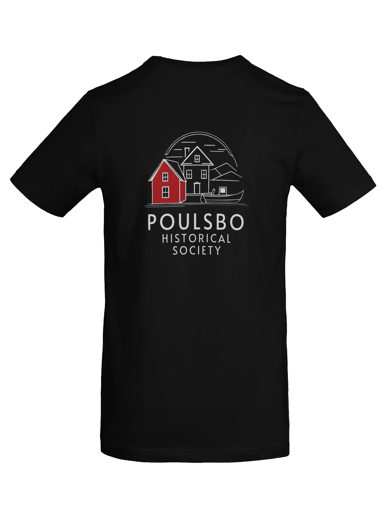 Poulsbo Historical Society Logo T-Shirt product image (38)