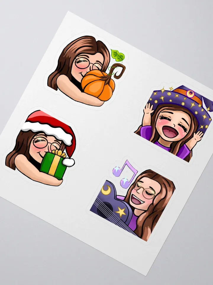 3va Emote sticker sheet 3 product image (4)