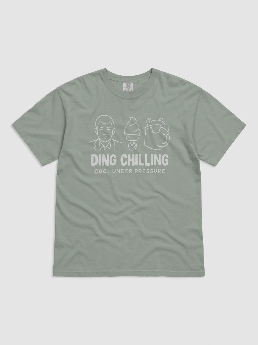 Ding Chilling 2a2 – Cool Under Pressure | Funny Chess Meme Design | T-Shirt White on Dark product image (1)