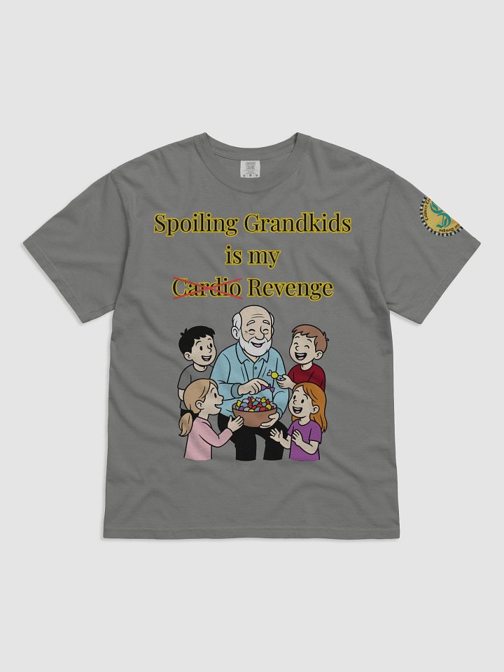 Spoiling Grandkids is my Cardio (Male) Comfort Colors Garment-Dyed Heavyweight T-Shirt Colors (3) product image (31)