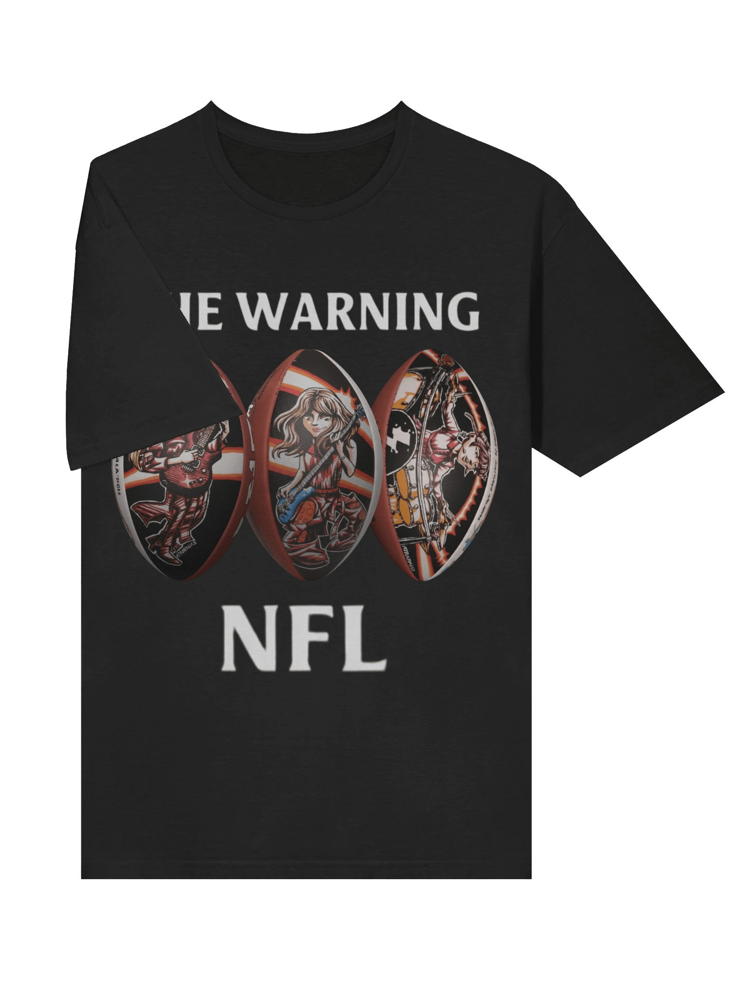 Musical Footballs NFL T-Shirt product image (5)