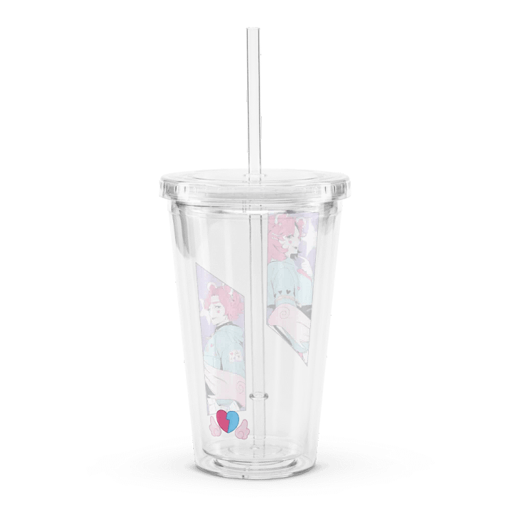 ♡ Rattie and Ratthew Clear Tumbler ♡ product image (2)