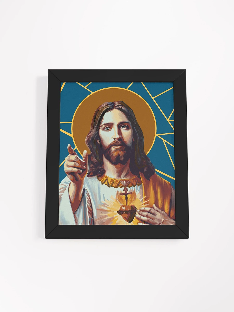 The Sacred Heart of Jesus Framed Print product image (2)