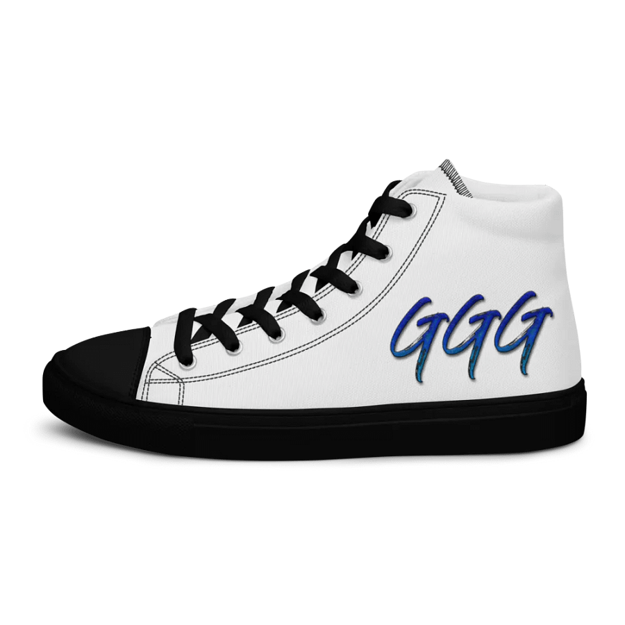 GGG Logo Women's High Top Canvas Shoes product image (7)