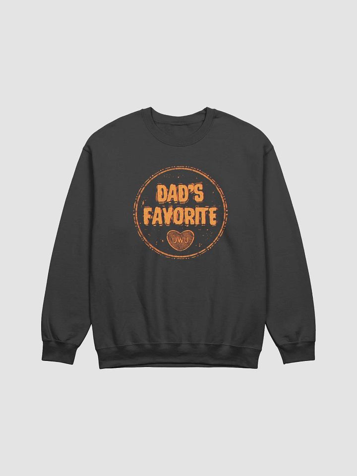 Dad's Favorite(Gold Text) Crewneck product image (1)