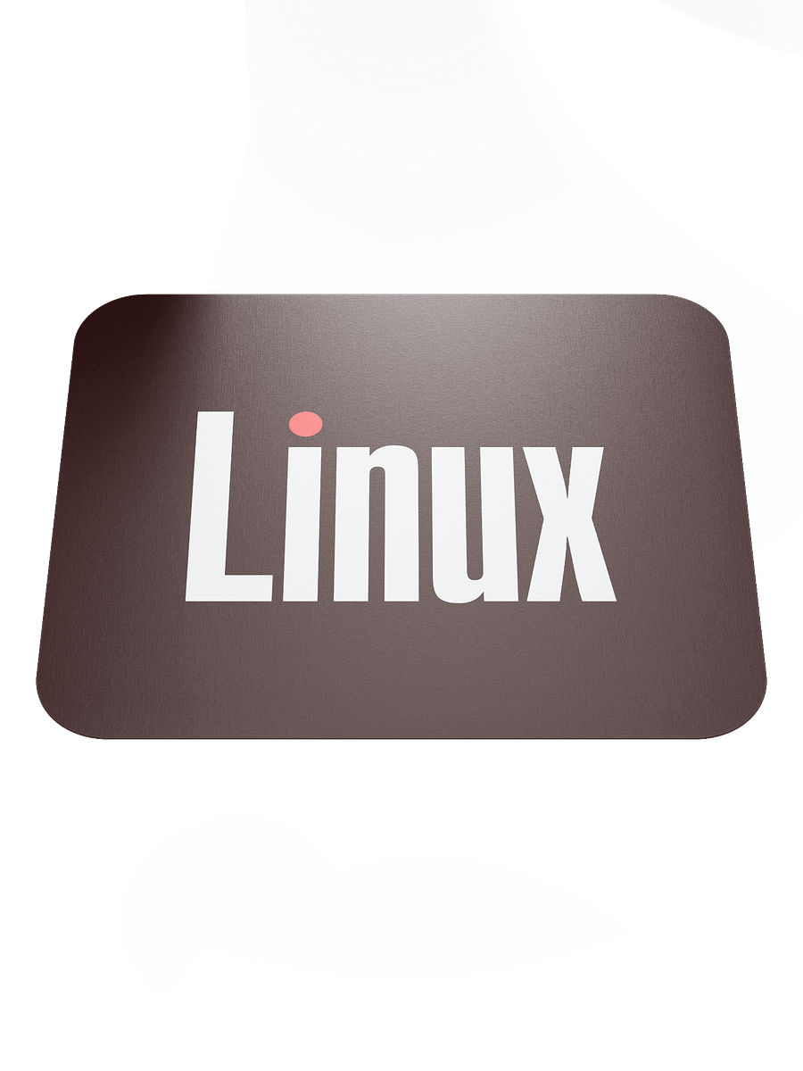 Thinkpad-style "Linux" Mouse Pad product image (1)