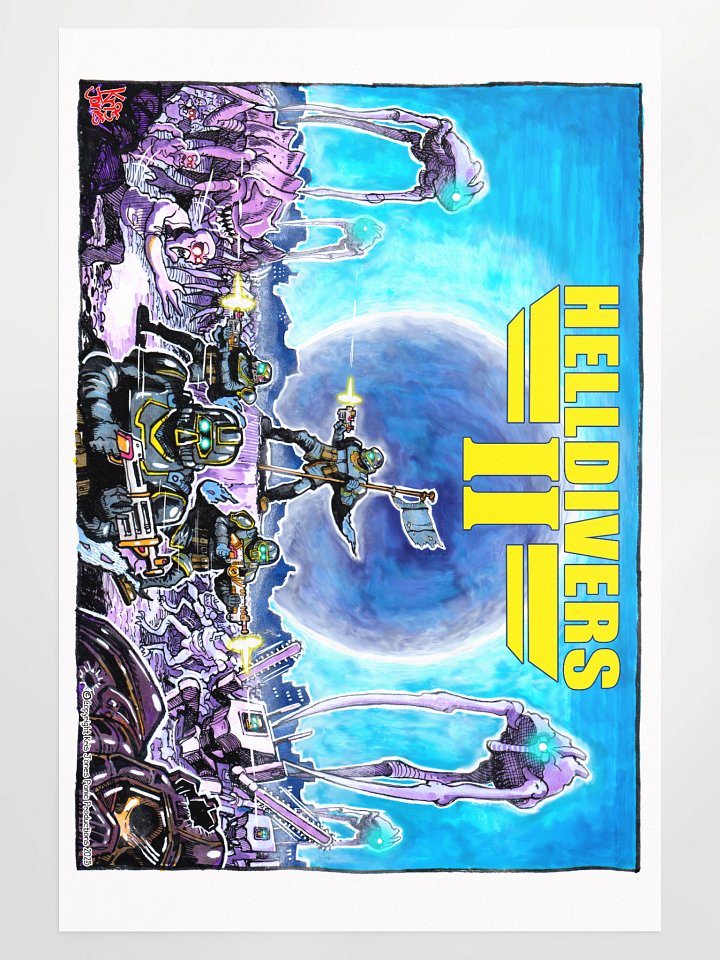 HELLDIVERS Fan art poster! 24" x 36" product image (1)