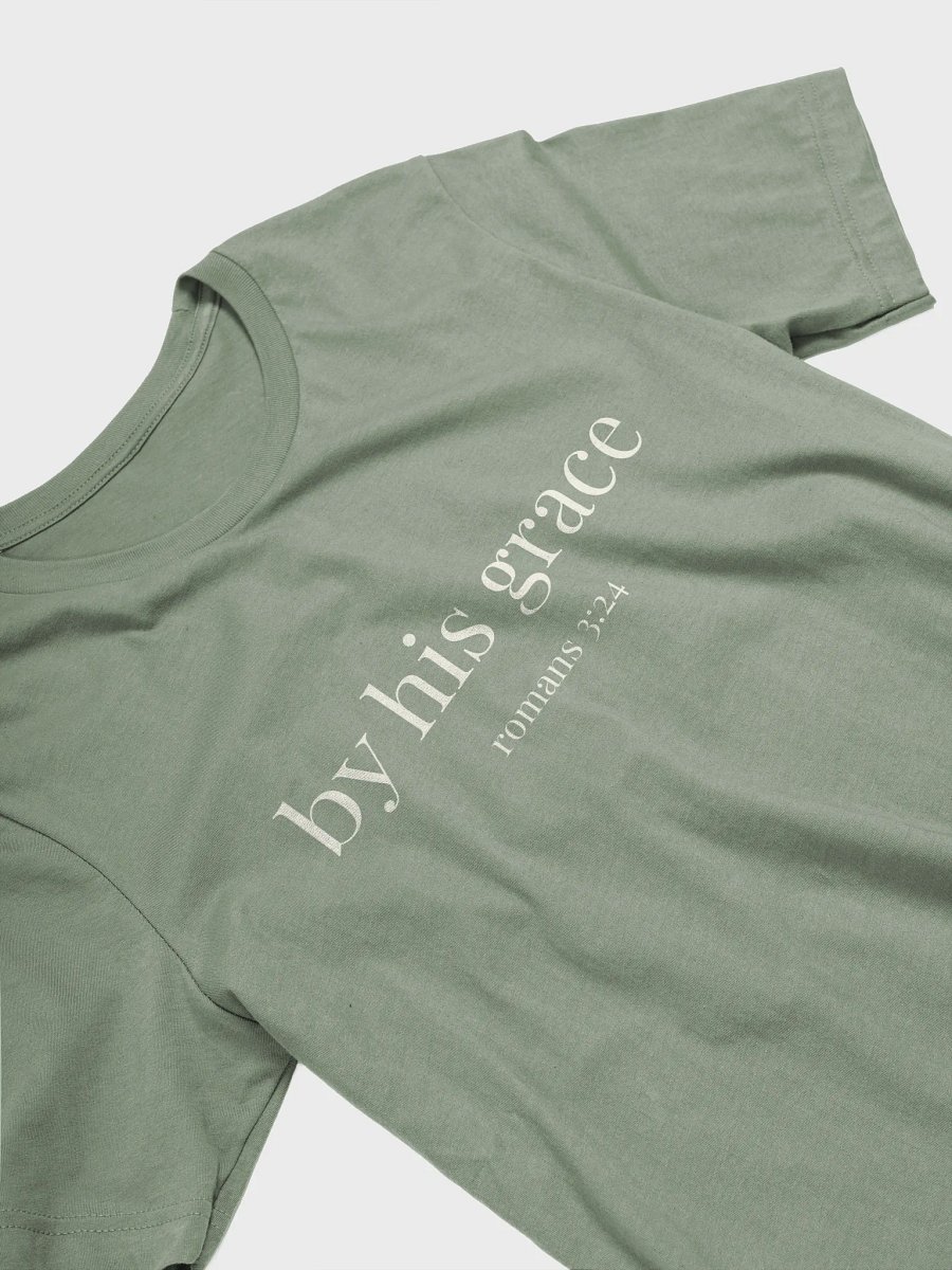 By His Grace – Romans 3:24 Faith Shirt product image (3)