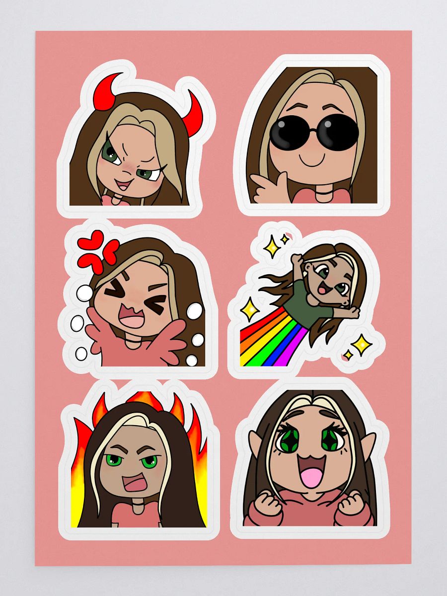 Emote Sticker Set product image (3)