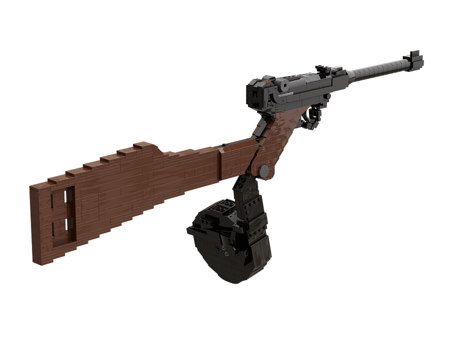 Luger P08 - LDD Instructions product image (8)