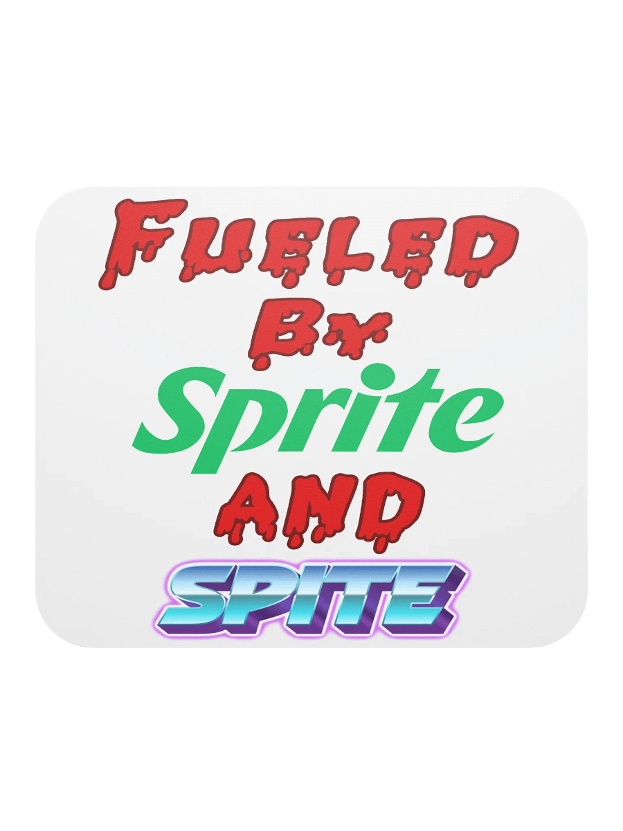 "Sprite and Spite" Mouse Pad product image (2)