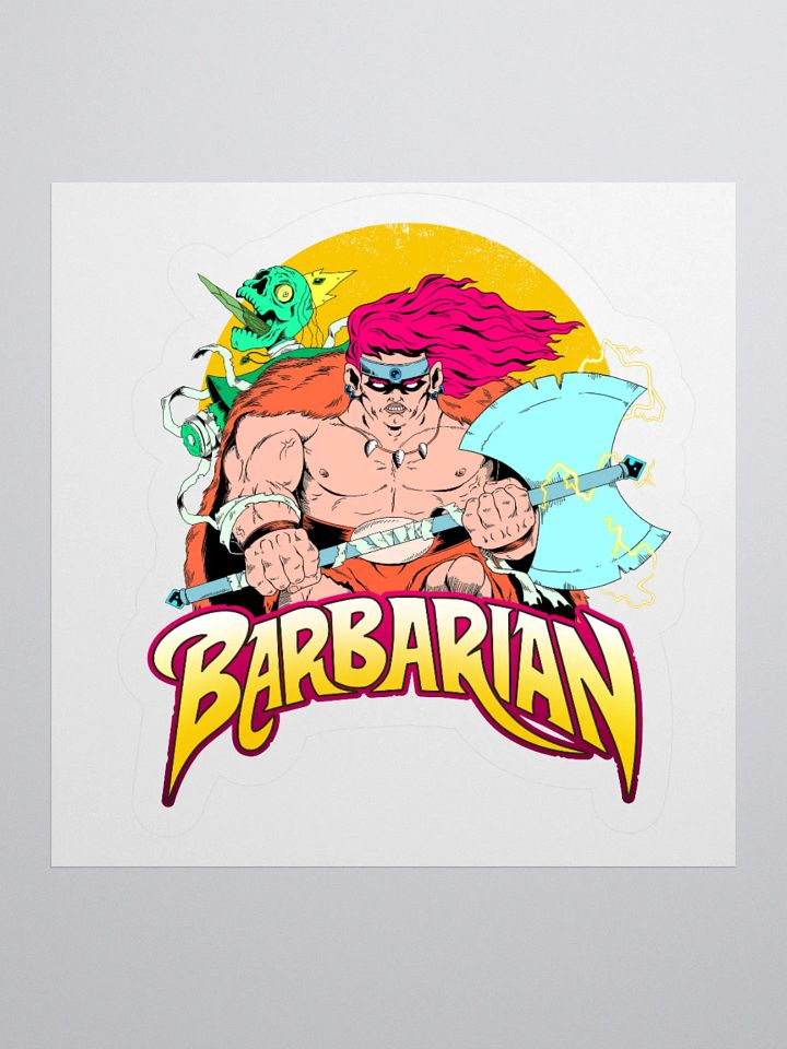 Dark Fantasy Barbarian - Sticker product image (2)