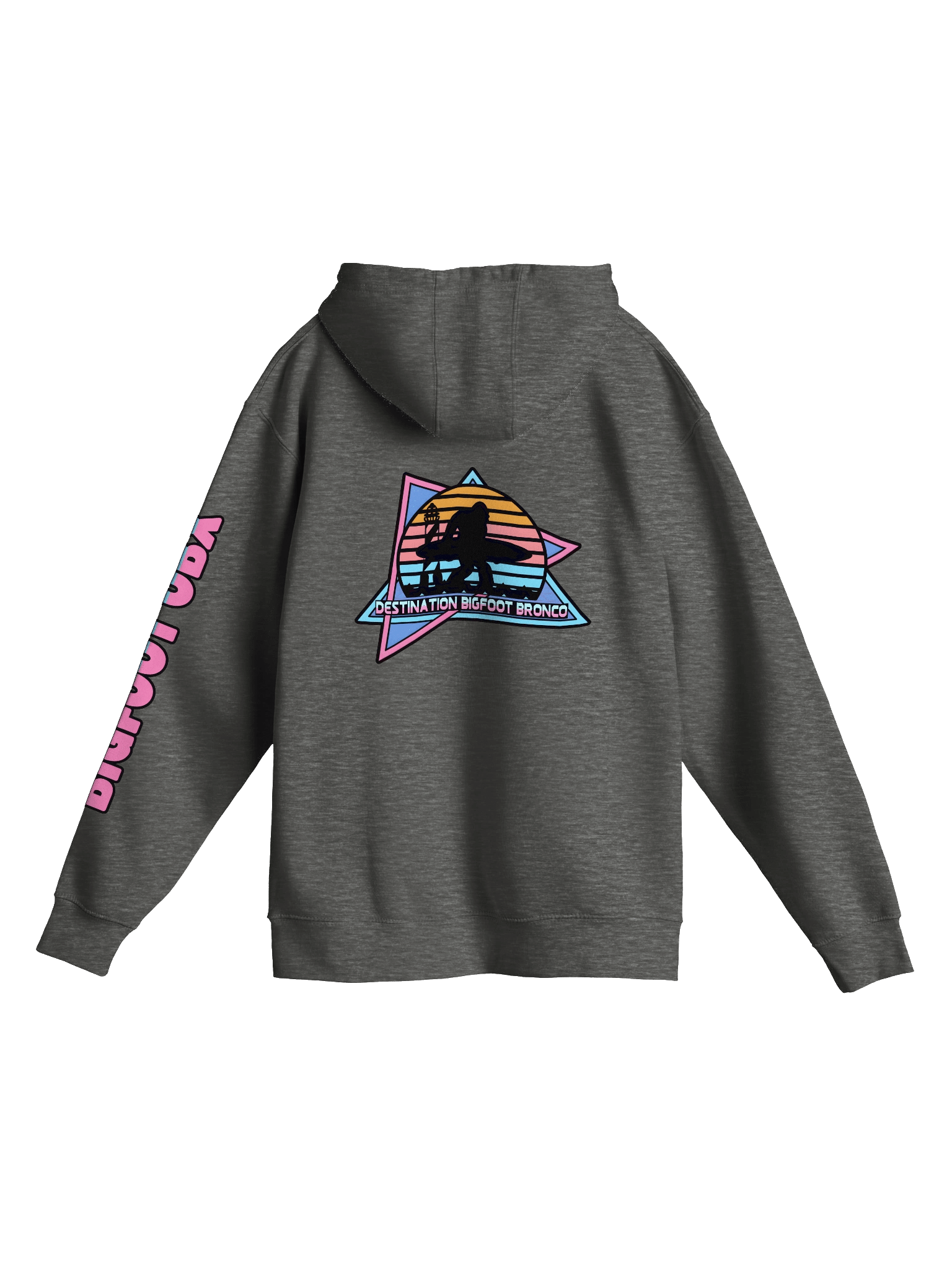 Destination Bigfoot Bronco Retro-Inspired Hoodie (Multiple Colors Available) product image (10)
