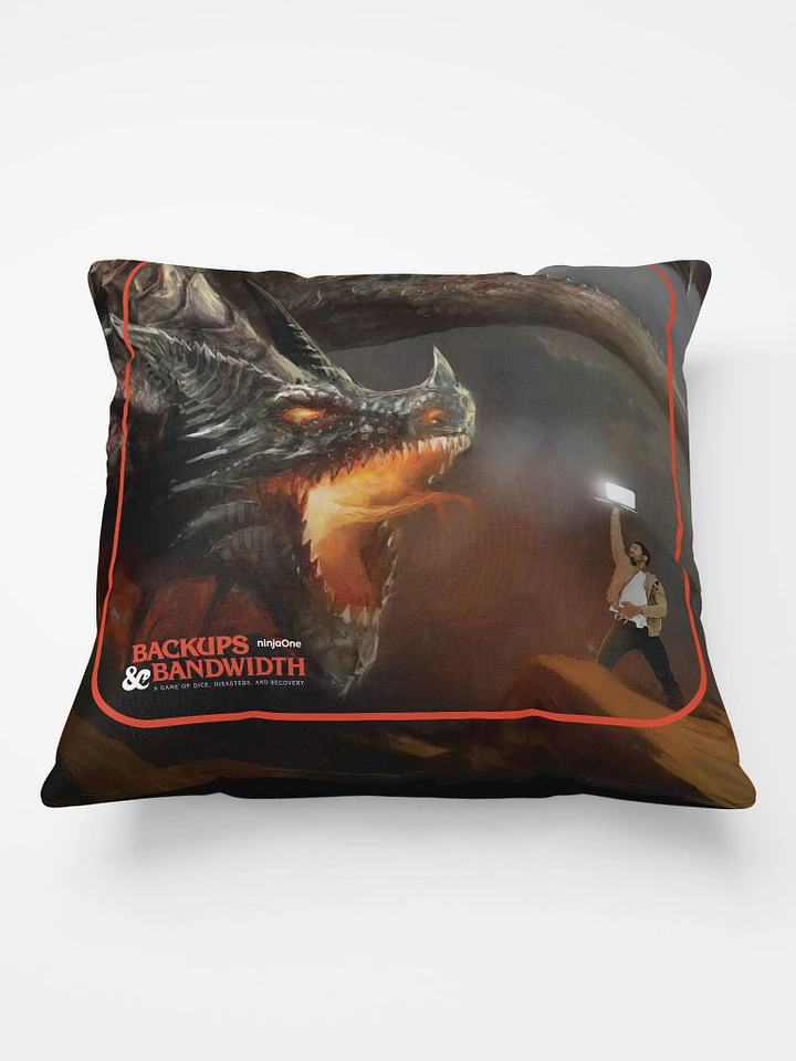 NinjaOne Backups & Bandwidth 2023 - Throw Pillow product image (1)