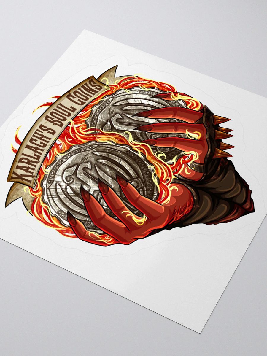 Karlach's Soul Coins Sticker product image (7)