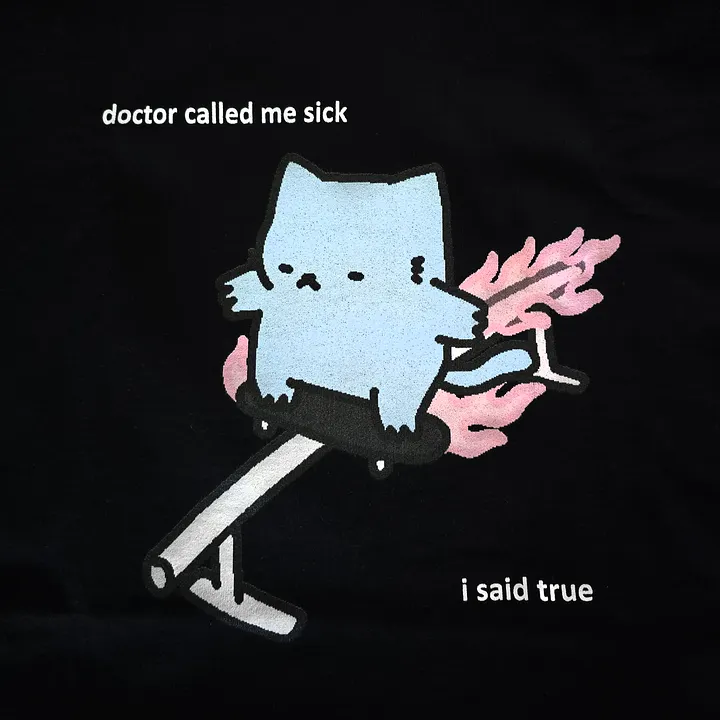 sick tee black product image (1)