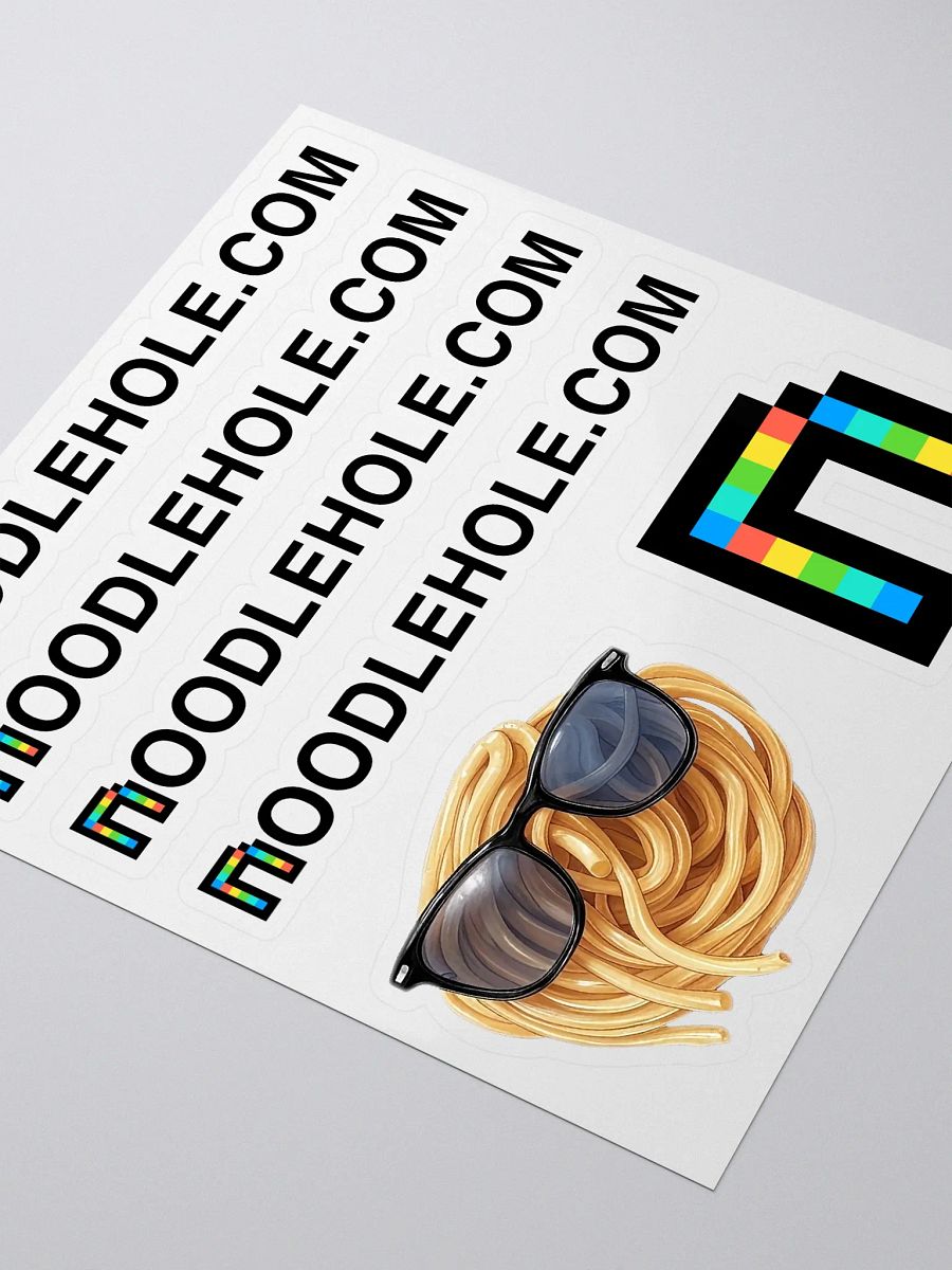 Noodle Hole Sticker Sheet product image (3)