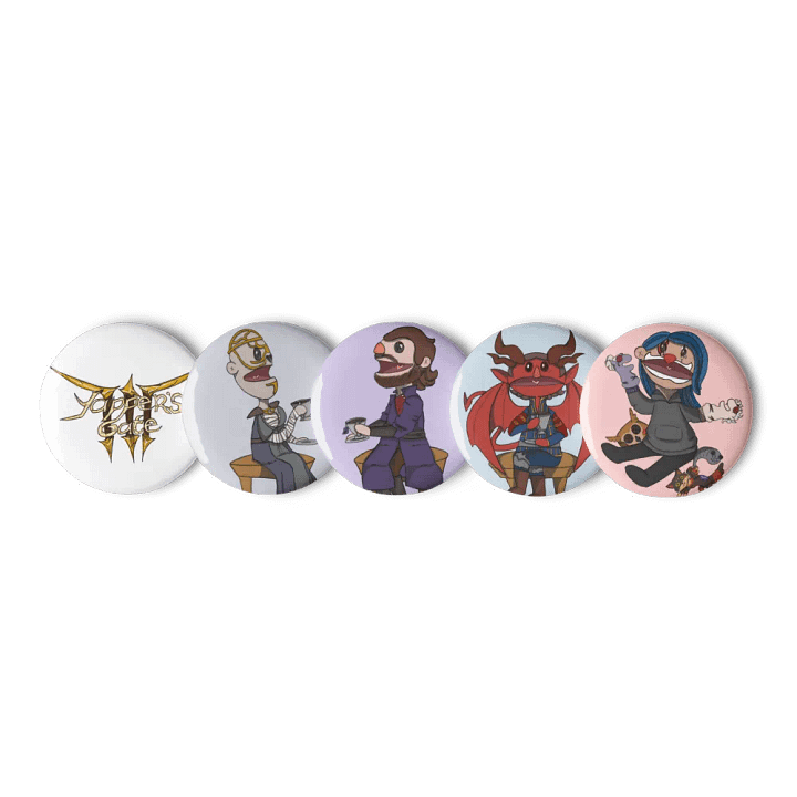 Yapper's Gate Button Pins product image (1)