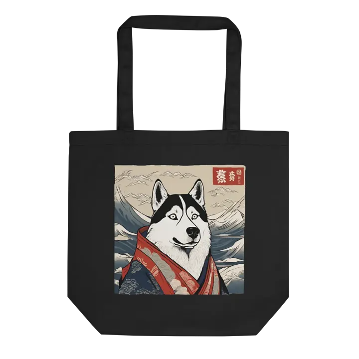 Funny Husky Oriental Eco-Friendly Tote Bag product image (1)