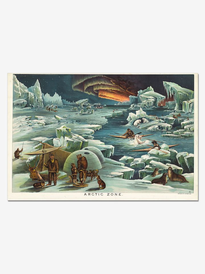 Geography Print – Arctic Zone Poster product image (1)