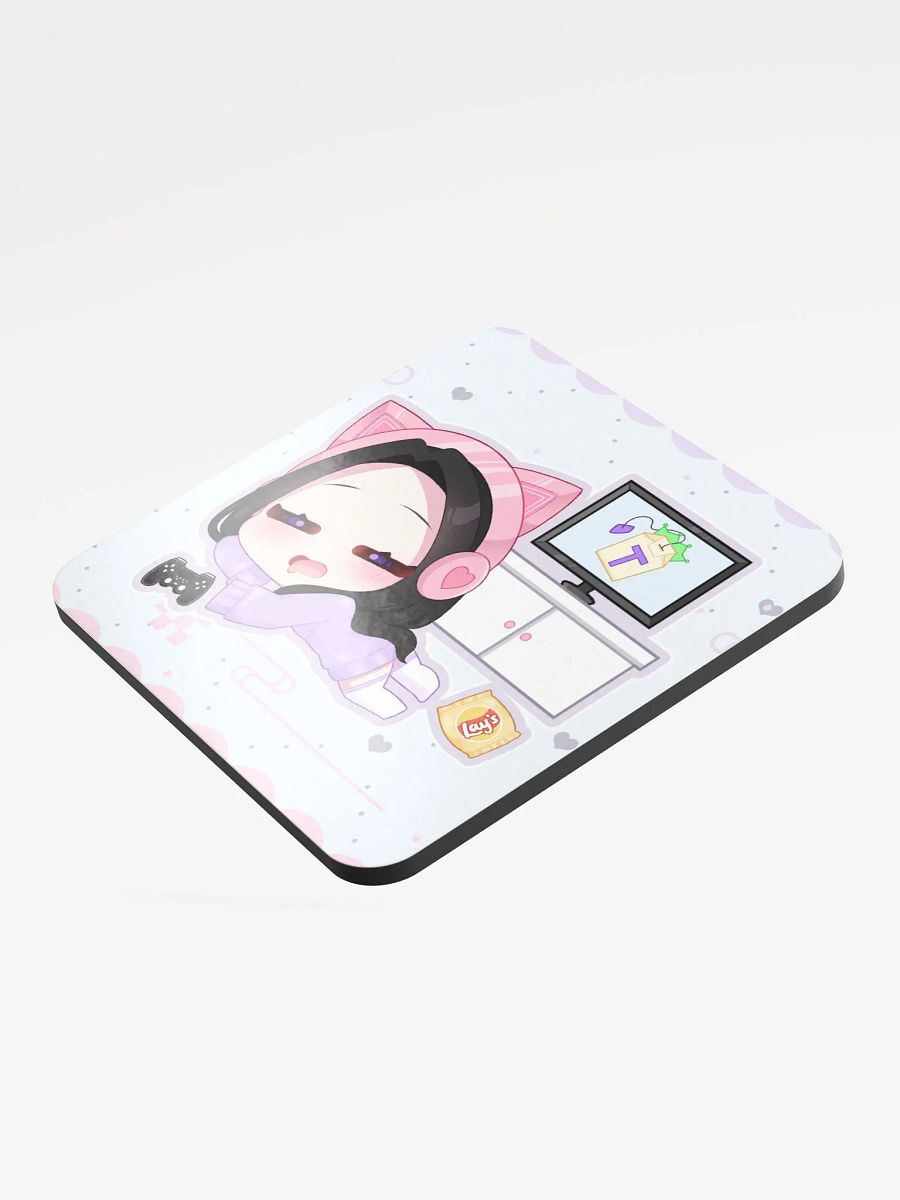 'Lazy Gamer' Chibi Coaster product image (3)