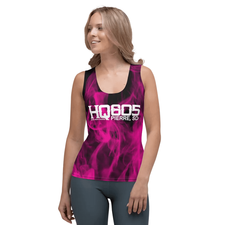 HempQuarters Pink Smoke Tank Top product image (1)