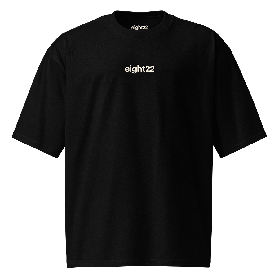 Talento y Caracter UNISEX eight22 Custom Oversized Blk/Blue product image (2)