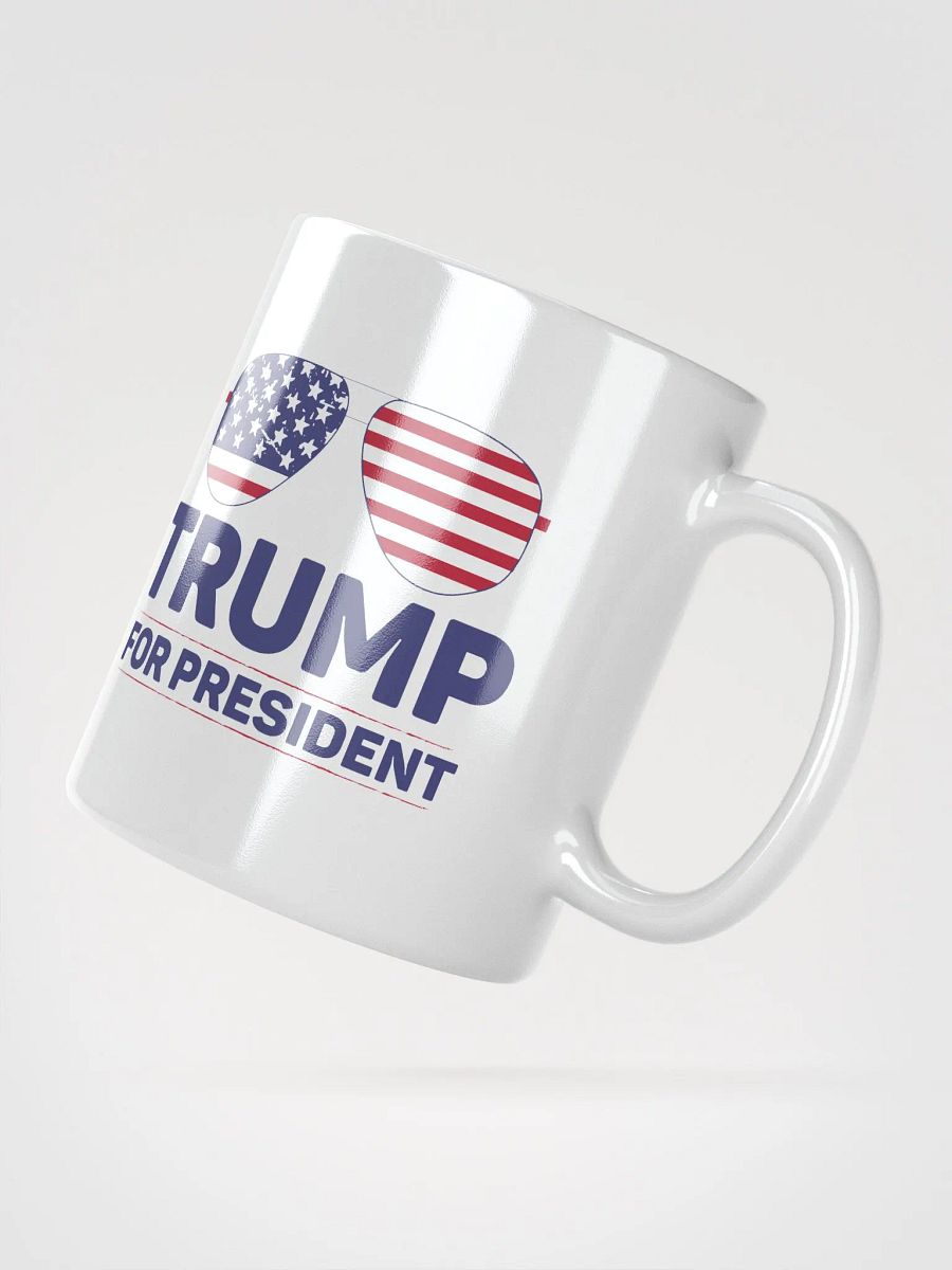 Trump For President Sunglasses Supporter Mug product image (2)