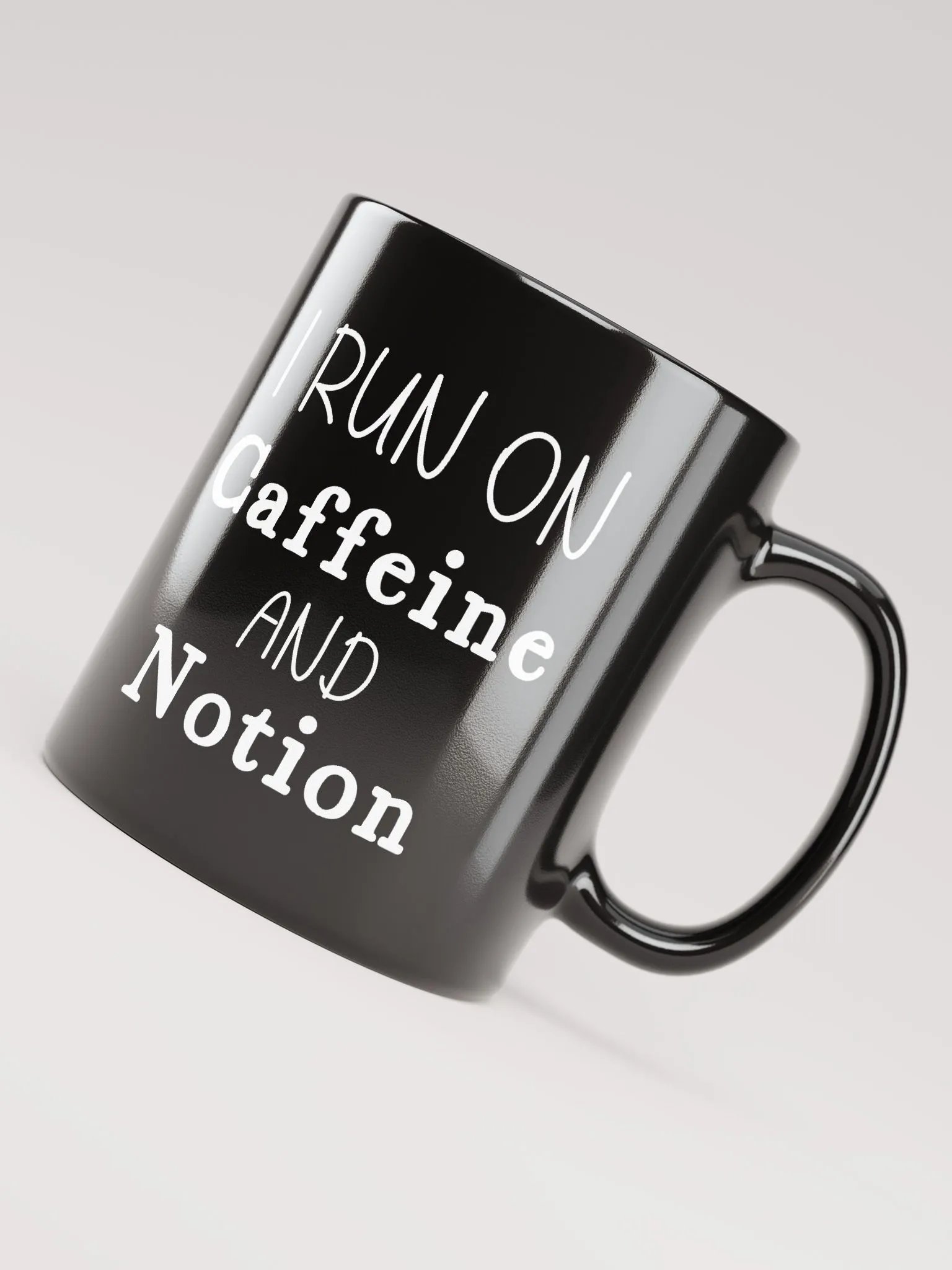 Black Caffeine and Notion Lover Mug product image (6)