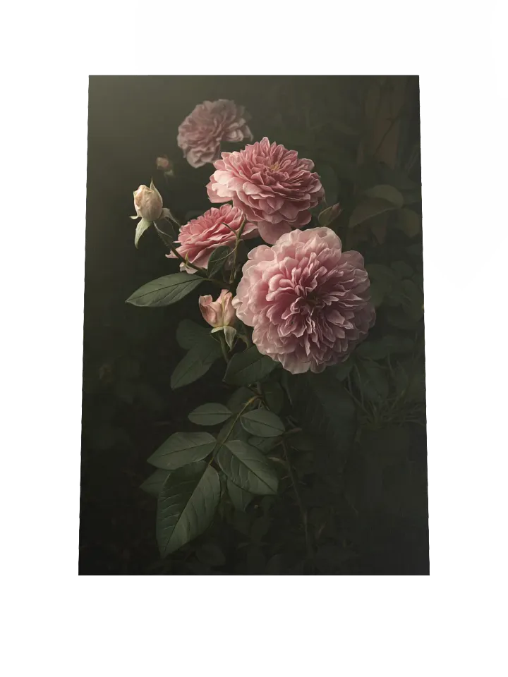 Pink English Roses: Enhanced Matte Paper Poster product image (1)
