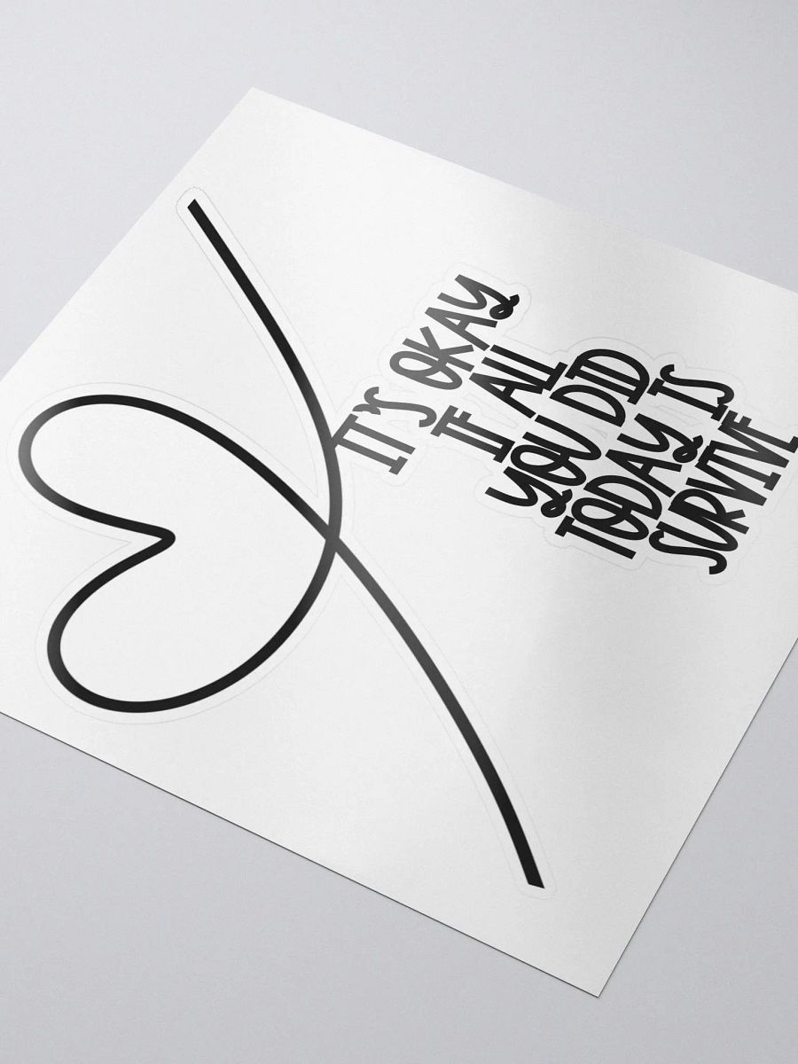 Survive Kiss-Cut Sticker product image (3)