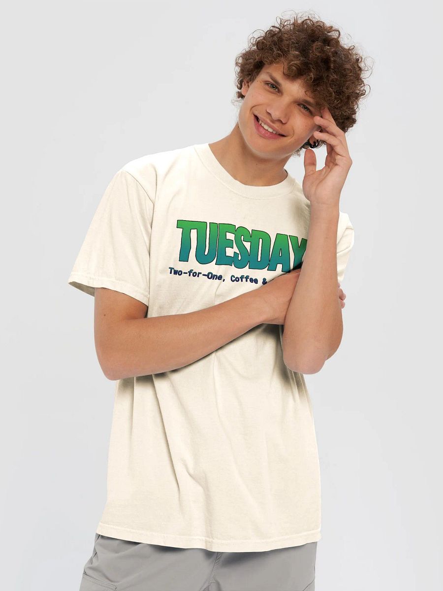 Funny Tuesday T-shirt - Bright colors – Two-for-One Tuesday product image (34)