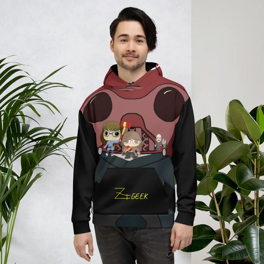 Dorn Geek Wars All Over Hoodie 2 product image (4)