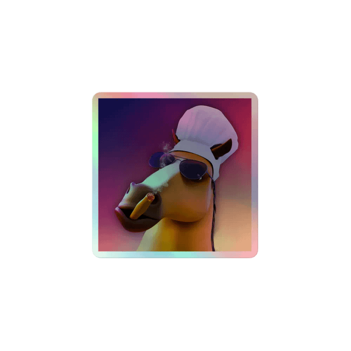Chef Bojack Holographic Sticker product image (1)