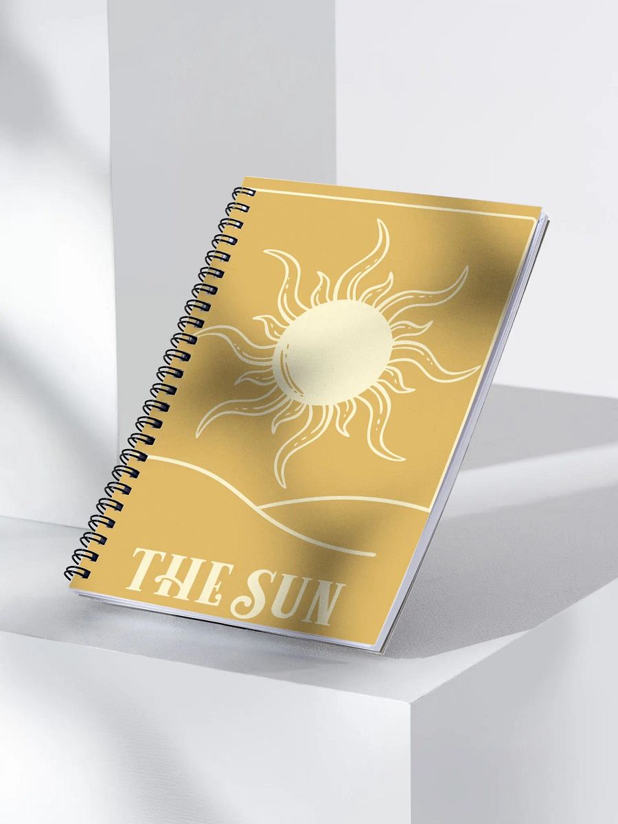 Sun and Moon | Spiral Notebook product image (3)