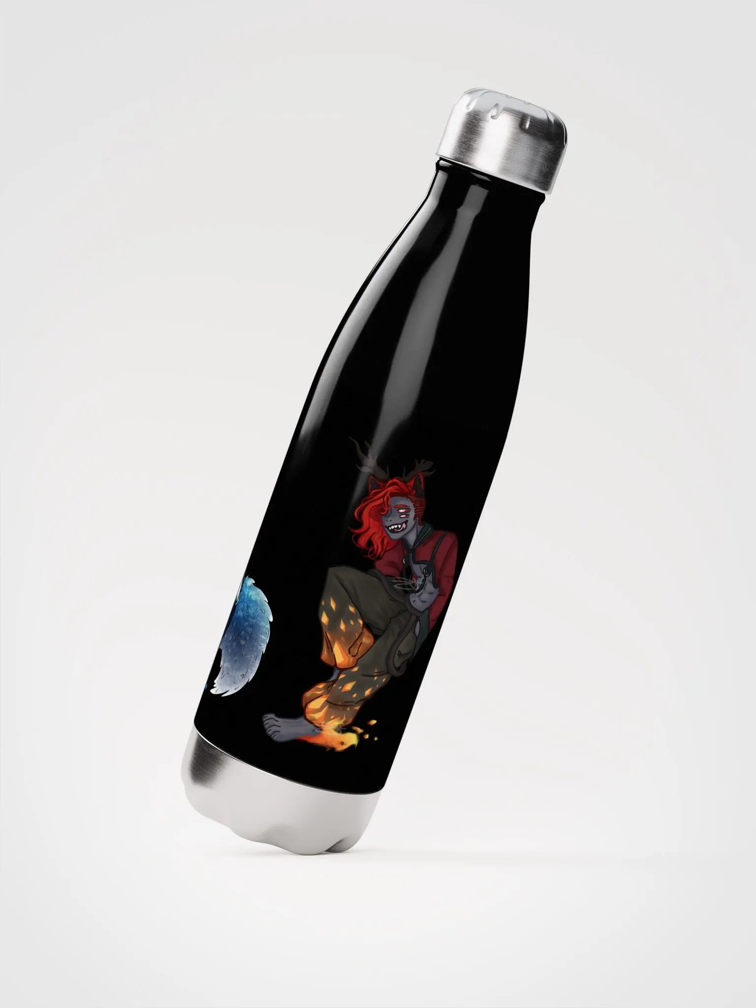 Stainless Steel Water Bottle - Full Ignis and Nox product image (4)